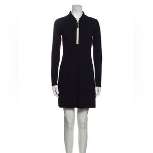 Jason Wu (Grey line) Wool A-Line Dress, Size S